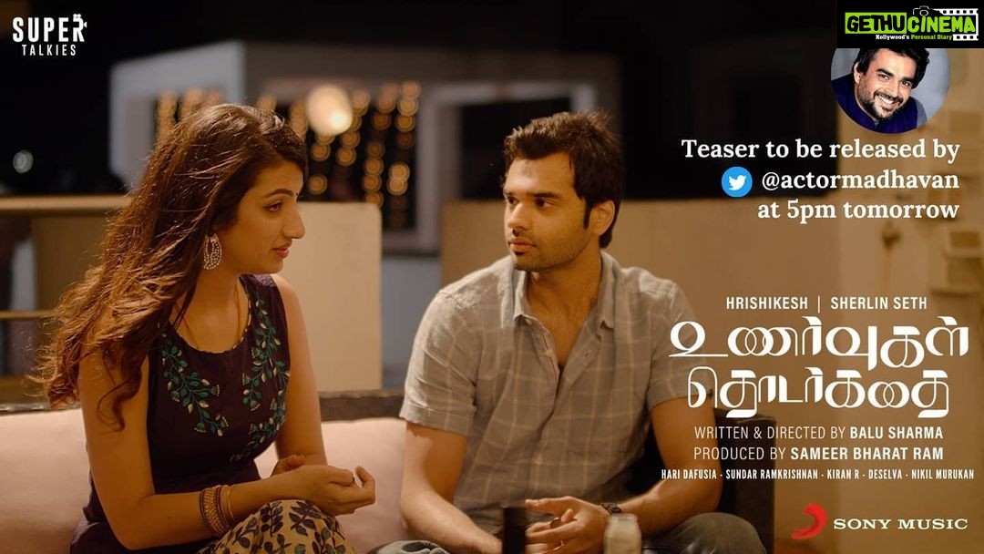 Sherlin Seth Instagram - So excited about this, the wait is finally over. Teaser to be released at 5pm tomorrow by @actormaddy Humbled and grateful ❤️🙏 @hrishikeshkk @balusharma14 @sherlinseth @dafusiamusic @supertalkies @onlynikil @sameerbharatram @abhishek_gf @sivanesan_dir @de_selva @sonymusic_south @sonymusicindia @yuvaraj_bv @venketramg @sundar_ram_krishnan @rangenie__ @django_gocrazy @adams.sunmusicvj @reincarnated_dreamer @dolemite2592 @mahalakshmi_gunasekaran @tiaaara03 @saathvikaraj @janecthompson @prashanthgunasekaran @padmajaael @nagarajan.kannan @janu2010 @narenelandop @goutham980 @levin_alphonse @ram_g_kumar @gopi_alagarsamy @ananthmurugan10 @md.sammy @hakunamatata_sai #unarvugalthodarkathai