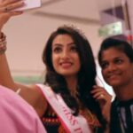 Sherlin Seth Instagram - #tb #fbbstorevisit #sponsorvisit #fbbcolorsfeminamissindiatamilnadu2017 @missindiaorg