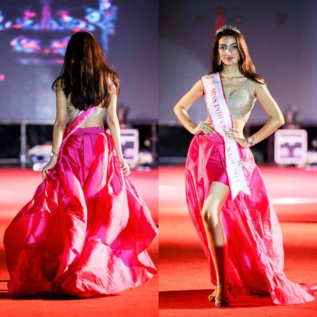 Sherlin Seth Instagram - #Milan'17 #fbbcolorsfeminamissindiatamilnadu2017