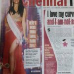 Sherlin Seth Instagram – #chennaitimes #coverpage #fbbcolorsfeminamissindiatamilnadu2017