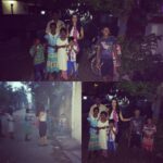 Sherlin Seth Instagram – “Happiness comes from serving others” … Celebrated children’s day with these adorable kids i met on the streets n tasty chocopies :p #childrensday#worldpeace