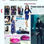Sherlin Seth Instagram - #chennaitimesnewspaper #celebrityarticle# what chennai is talking about ;)