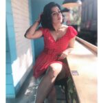 Shilpa Manjunath Instagram - What’s this new obsession with red and polka 🤔