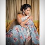 Shilpa Manjunath Instagram - 🤗 Styled by- @designertinarosario Wearing- @label_tejasri_prakash Mua- @prashanthibridals Photo credit- @haribellie
