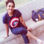 Shilpa Manjunath Instagram – Captain chamerica🤘