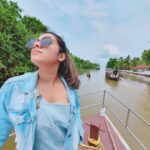 Shilpa Manjunath Instagram – heaven indeed ❄️❄️ Kumarakom Backwater