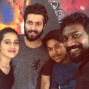 Shilpa Manjunath Instagram - Rehearsals it is. 😊😊 With my team #untitledrj2 😍 @jeranjit @harish_kalyan @lekha_manjunath #dancemasterkrish #shilpamanjunath #harishkalyan #rj2 Chennai, India
