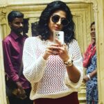 Shilpa Manjunath Instagram - Watch us live on Sun tv💥 now.. #suntv #KAALI #promotions Styled by beautiful @tinaselvan ❤