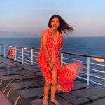 Shilpa Shetty Instagram - My 'Marilyn Monroe' moment on the cruise wasn't exactly a 'breeze' 😄 Please watch till the end...🤦🏻‍♀😂 #throwback #bloopers #funtimes #vacation #cruising #slomo #laughs #epic