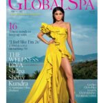 Shilpa Shetty Instagram - Cover time!! Summer vibes on the cover of the @globalspa_mag, speaking about the importance of clean eating, a disciplined lifestyle, and a little bit of sunday binging. Shot at the beautiful @samujanavillas in Koh Samui was the cherry on the cake 😄 Thank you, @tat.india @parineetasethi for all the love ♥️💥 @globalspa_mag Location: @samujanavillas Outfit: @gauriandnainika Shoes: @louboutinworld Styled by: @chandanizatakia @mohitrai Styling Assistant: @tarangagarwal_official Make up: @ajayshelarmakeupartist Hair: @sheetal_f_khan Photographer: @vikram_bawa Managed by: @bethetribe Reputation Management: @media.raindrop Videographer: Nikhil Radhayaksha #globalspa #globalspamagazine #wellness #globalspajulyaugissue #agelessissue #globalspawellnessdiva