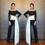Shilpa Shetty Instagram - Vintage Monochrome vibes for the FICCI FLO Pune Inaugural Meet Wearing: @safiyaa_official Earrings and Ring: @isharya Styled by: @sanjanabatra Assisted by: @shikha_14 Makeup: @ajayshelarmakeupartist Hair: @sheetal_f_khan Managed by: @bethetribe #lotd #chiefguest #vintage #monochrome #timeless #black #white #elegant #ootd #workmode #pune #ssapp #ficci