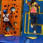 Shilpa Shetty Instagram - Ways of keeping the child alive within me. #indoorrockclimbing with my son , and he’s giving me a run for my money..😅ME NOT giving up..💪😅 Summer has kicked in and I’m looking for ways to entertain him and myself! This was sooo fun and a great #coreworkout. 2birds killed with 1 stone 😅 #clawplay #mommymode #kids #entertainment #workout #gratitude #happiness #qualitytime #playtime #fun #momandson #goals #saturday #saturdayvibes