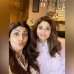 Shilpa Shetty Instagram - All the bestest, Tunki… my li’l boss lady! The only consolation is I will see you more now, albeit on TV. Will missssssss you, Missy @shamitashetty_official ♥️♥️💪💪🤗🤗🧿🧿 . . . #ShamitaShetty #Biggboss15 #bosslady