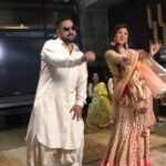 Shilpa Shetty Instagram - Ha ha ha .. #swag huh!!! Singing another tune at the #sangeet nite @rajkundra9 😅🤪♥️🎉🧿🧿 #reenawedsanshul #laughs #sangeetnight #happiness #gratitude #family #dance #love #memories #hubby #lamberghini