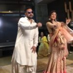 Shilpa Shetty Instagram – Ha ha ha .. #swag huh!!! Singing another tune at the #sangeet nite @rajkundra9 😅🤪♥️🎉🧿🧿
#reenawedsanshul #laughs #sangeetnight #happiness #gratitude #family #dance #love #memories #hubby #lamberghini