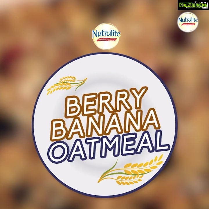 Shilpa Shetty Instagram - Breakfast din ka sabse important meal hai. But this recipe seems to be a winner all day long. Aaj hum banayenge ek uber healthy recipe jiska nasm hai Berry Banana Oatmeal. High on fibre, enriched with nuts and filled with berries, this oatmeal dish is going to keep you fuller for longer and the best part is, it is made with @nutralite which has 0% Cholesterol and is rich in Omega-3. #TastyThursday #SwasthRahoMastRaho