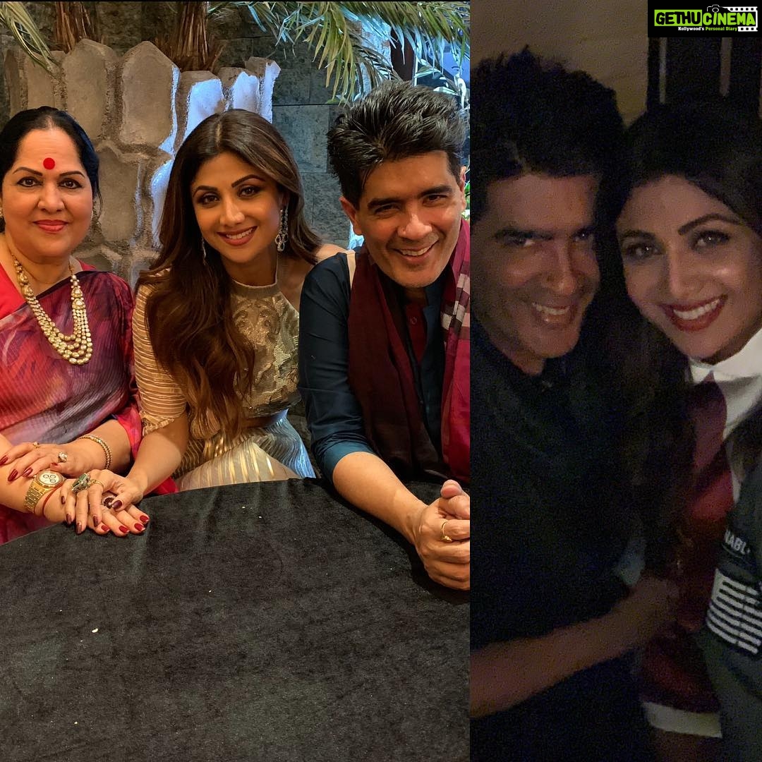 Shilpa Shetty Instagram - Happppppy Birthday to you my dearest @manishmalhotra05 ..wishing you more happiness, success, love , jasmine flowers 🤪but above all great health 🎂♥️🧿 So glad I have you in my life . Stay the pure soul that you are.... Stay #blessed . #soulconnection #friendsforever #love #celebration