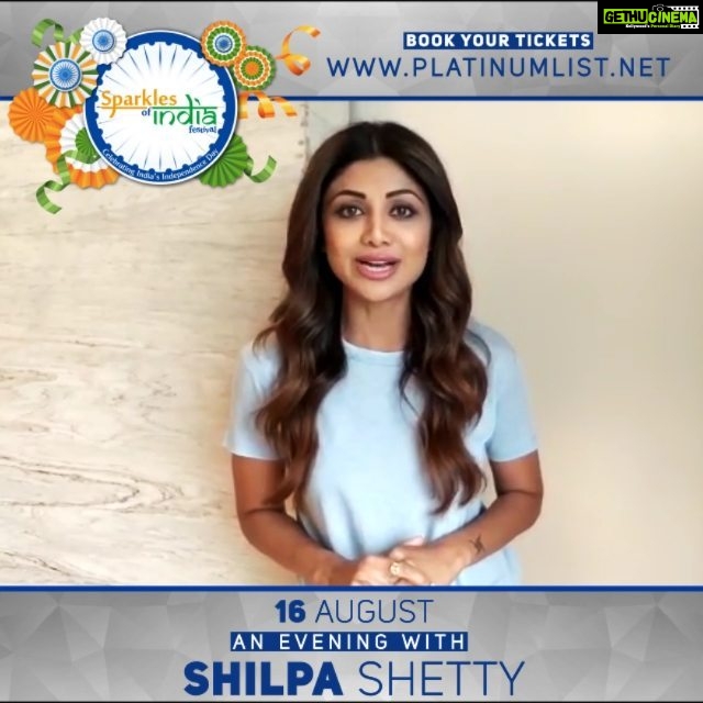 Shilpa Shetty Instagram - In Abu Dhabi and look forward to sharing some of my very personal experiences at the Talk with all you people, at the Abu Dhabi Summer Season tomorrow ,16th of August - Sparkles of India 🇮🇳 Festival celebrating India’s Independence Day. Presented by @YakEvents #ADSS #ADsummer #InAbuDhabi #Sparklesofindia