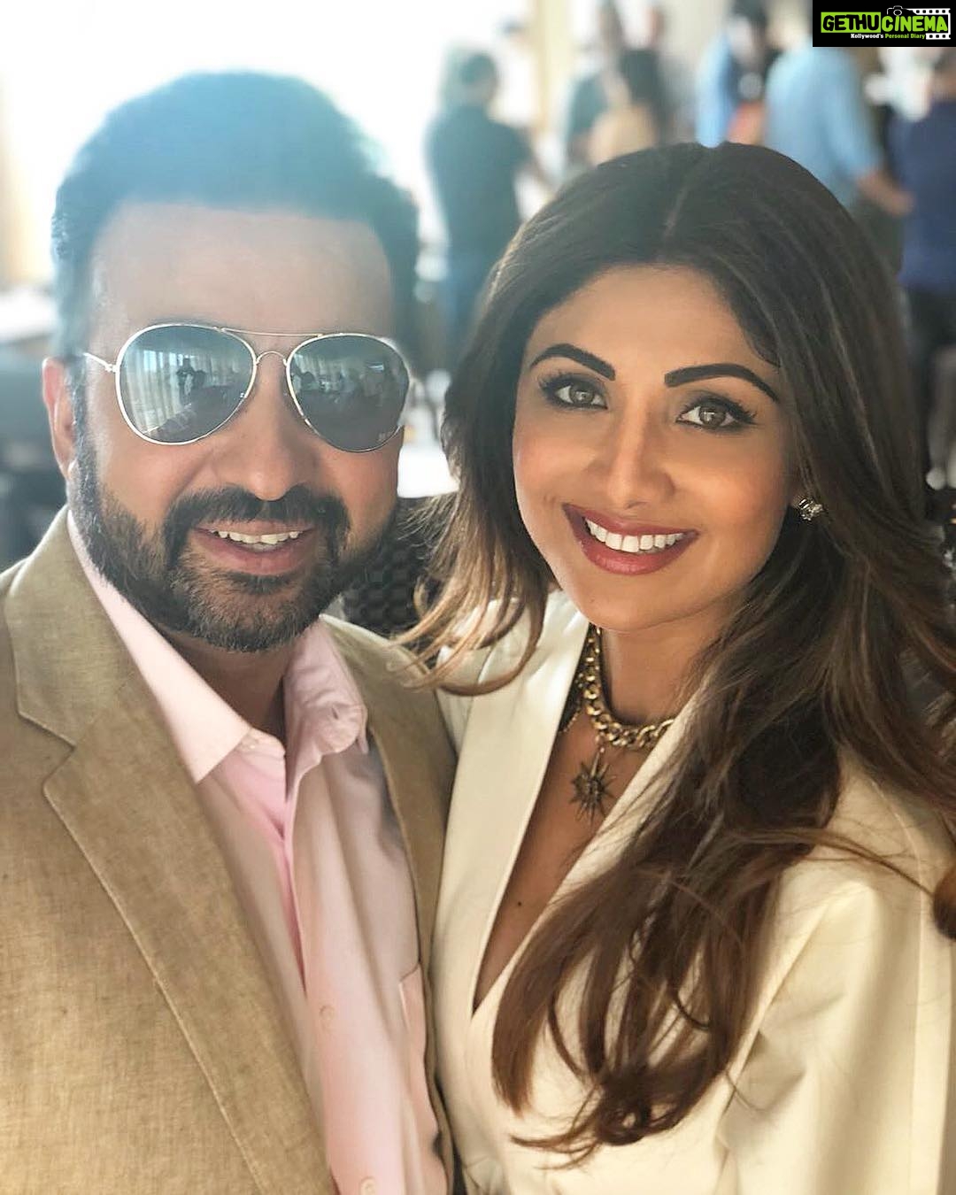 Shilpa Shetty Instagram - One of the most beautiful qualities in a good friendship is to understand and be understood! So blessed to have that friendship with you @rajkundra9 . Thankyou for your cracked sense of humour and constant faith and love . You are my #rockofgibraltar and the reason behind my accolades . Here’s to unending friendship my #bestest friend ... My darling cookie💖😍😇 #happyfriendshipday #friendsforever #instagood #hubby #laughs #together #love #bestfriend