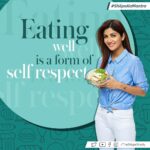 Shilpa Shetty Instagram - Your body is your temple and one must respect it, by eating mindfully. You are what you eat..Eat well, live well, stay happy! #ShilpaKaMantra #SwasthRahoMastRaho #mindfuleating #respectyourbody