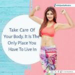 Shilpa Shetty Instagram – Your body is your temple. Worship it, respect it, protect it. #shilpakamantra #swasthrahomastraho #tuesdaythoughts