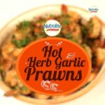 Shilpa Shetty Instagram - Get ready for a dose of spice and taste like never before! My Hot Herb Garlic Prawn recipe will heat things up and thanks to the goodness of @nutralite, you get a dose of health too! It has 0% Cholesterol, rich in Omega 3 and is great for your brain eyes and heart! #SwasthRahoMastRaho #healthyrecipe #prawns #garlic #leeks
