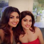 Shilpa Shetty Instagram – Happpy Birthday my Tunki @shamitashetty_official  lovvveeeee you to the moon( blue/ red and all) and back😬😘 Wishing you happiness and health always #sisters #forlife #instapic #celebrations #family #love #unconditionallove