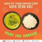 Shilpa Shetty Instagram - Looking for a healthy way to devour your jeera rice? Stay tuned for tomorrow’s nourishing recipe! #SwasthRahoMastRaho #TheArtOfLovingFood #jeera #rice #pumpkin #vegan #curry