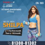 Shilpa Shetty Instagram - Airtel Digital TV Fitness Studio has a new trainer and it's me! That's right, now you can find my Yoga and Fitness programmes on Ch 103 @airtelindia .So tune in, get fit! #FITme #yoga #workout