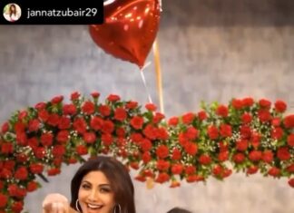 Shilpa Shetty Instagram - Jahan bhi tum chali wahan dil churaaogi, @jannatzubair29 😉🤗 #ChuraKeDilMeraChallenge ~ Posted @withregram • @jannatzubair29 Mujhe kya pata kahan main chali 💁🏼‍♀️🙆🏼‍♀️🤷🏻‍♀️ @theshilpashetty #churakedilmera