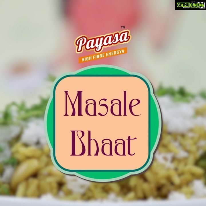 Shilpa Shetty Instagram - A traditional yet nutritional delicacy, the Maharashtrian Masale Bhaat powered by @payasa.in not only contains a burst of satiating flavours but also a tempting aroma! Rich in protein and high-dietary fibre, this recipe makes a perfect meal. Give it a whip and tell me how delish it is! #TastyThursday #SwasthRahoMastRaho #TheArtOfLovingFood