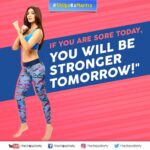 Shilpa Shetty Instagram - Nothing in life worth having comes easy. But pain means you're doing something right. Keep pushing. Make pain your friend and it will reward you. #ShilpaKaMantra #SwasthRahoMastRaho #TuesdayThoughts