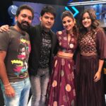 Shilpa Shetty Instagram - Many Laughs on the sets with the king of comedy @kapilsharma and our “producer” @tranjeet #superdancerchapter2 #superkids #hilarious