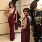 Shilpa Shetty Instagram - Diwali ready wearing this stunning @manishmalhotra05 and @anmoljewellers earrings😬🙏#glamsari #diwali #celebrations