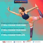 Shilpa Shetty Instagram – Bring a change to your mind, body and soul by adding a little yoga to your life!  #ShilpaKaMantra #SwasthRahoMastRaho