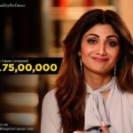 Shilpa Shetty Instagram – Moving closer to the goal. 1 Small Step at a time. Raised INR 75 Lacs+. Join me in building this Emergency Fund. #1SmallStepForCancer. 
www.1SmallStepForCancer.com