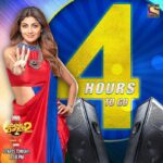 Shilpa Shetty Instagram – #4 hours to go #superdancer #tonight @sonytvofficial #superexcited