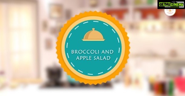 Shilpa Shetty Instagram - The amazing combination of Broccoli & Apple coming together to form a delicious salad will get you longing for more! The super simple yet absolutely appetising salad works well as a side dish, mid-day snack or even as a complete meal. Go give it a try! #SwasthRahoMastRaho #TastyThursday