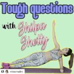 Shilpa Shetty Instagram - Ha ha ha ha..you really made me sweat it out @missmalini !😰😅😂#sweatinstyle #hilarious #onthespot #rapidfire