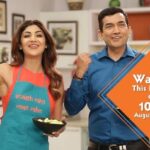 Shilpa Shetty Instagram - Double mazaa, double deliciousness and double the health coming soon! Stay tuned! @sanjeevkapoor #SwasthRahoMastRaho #TheArtOfLovingFood