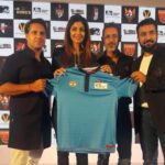 Shilpa Shetty Instagram - Thankyou fr the awesome #teamindia Jersey @shantanunikhil (designed by the designer duo). This is the one team India wears when they play at the World poker tournament #pokerleague #matchipl #designerwear #gratitude #pokerisasport