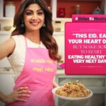 Shilpa Shetty Instagram - Discipline is good for the mind and body. But sometimes, the heart wants what the heart wants. Treat yourself this Eid, but never stray from the path. And most importantly.. don't feel guilty! Enjoy and get back on track tomorrow! #ShikpaKaMantra #SwasthRahoMastRaho