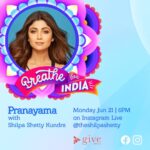 Shilpa Shetty Instagram – Humankind has been made to realise the importance of ‘breathing’ right, and it gives me immense joy to join forces with @breathe.for.india and make a difference. Join me for a LIVE Yoga session at 6:00pm on #WorldYogaDay and together, let’s #BreatheForIndia through Pranayama.

We can make a difference, and we will!

@facebook @instagram @give_india 
.
.
.
#Breathing #breathe #breatheright #SwasthRahoMastRaho #yoga #yogasehihoga #pranayama #covid19