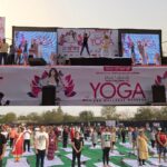 Shilpa Shetty Instagram – My 1st Yoga camp in Jaipur, 5 amYoga class today 😅Thankyou all for all the love. #swasthrahomastraho #yoga #jaipur #learningeverday