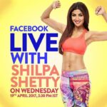 Shilpa Shetty Instagram – Wanna know my secrets to healthy living? Ask me directly using #FBLivewithShilpa! I’ll be live on Facebook tomorrow and would love to chat so remember to tune in! #SwasthRahoMastRaho