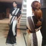 Shilpa Shetty Instagram - Off to the #economictimesawards , love this Sari @shantanunikhil , earrings @aquamarine_jewellery ring @amrapali. Hair @swaroopd_9. #ethnic #fun #awardnight #winner