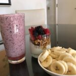 Shilpa Shetty Instagram – Friday Fruit blast morning.. blueberry,apple, strawberry , yogurt smoothie yummm  #smoothielover #lifestylemodification #swasthrahomastraho #health