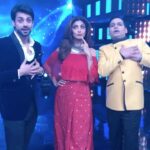 Shilpa Shetty Instagram – Laughs with @imkaranwahi and #paritoshtripathi urff Mamaji 😂😋#yesterday #onset #indianidol #instafunny