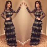 Shilpa Shetty Instagram - All dressed for tonight's event in my signature leopard print gown 😬by @cristoscostarellos earring s @isharya,shoes @jimmychoo styled by @sanjanabatra .#leopardprint #sanjose