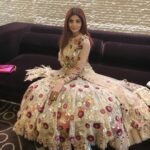 Shilpa Shetty Instagram - Wearing @taruntahiliani today feeling like a princess #flowerpower#keshveena #weddingdiaries